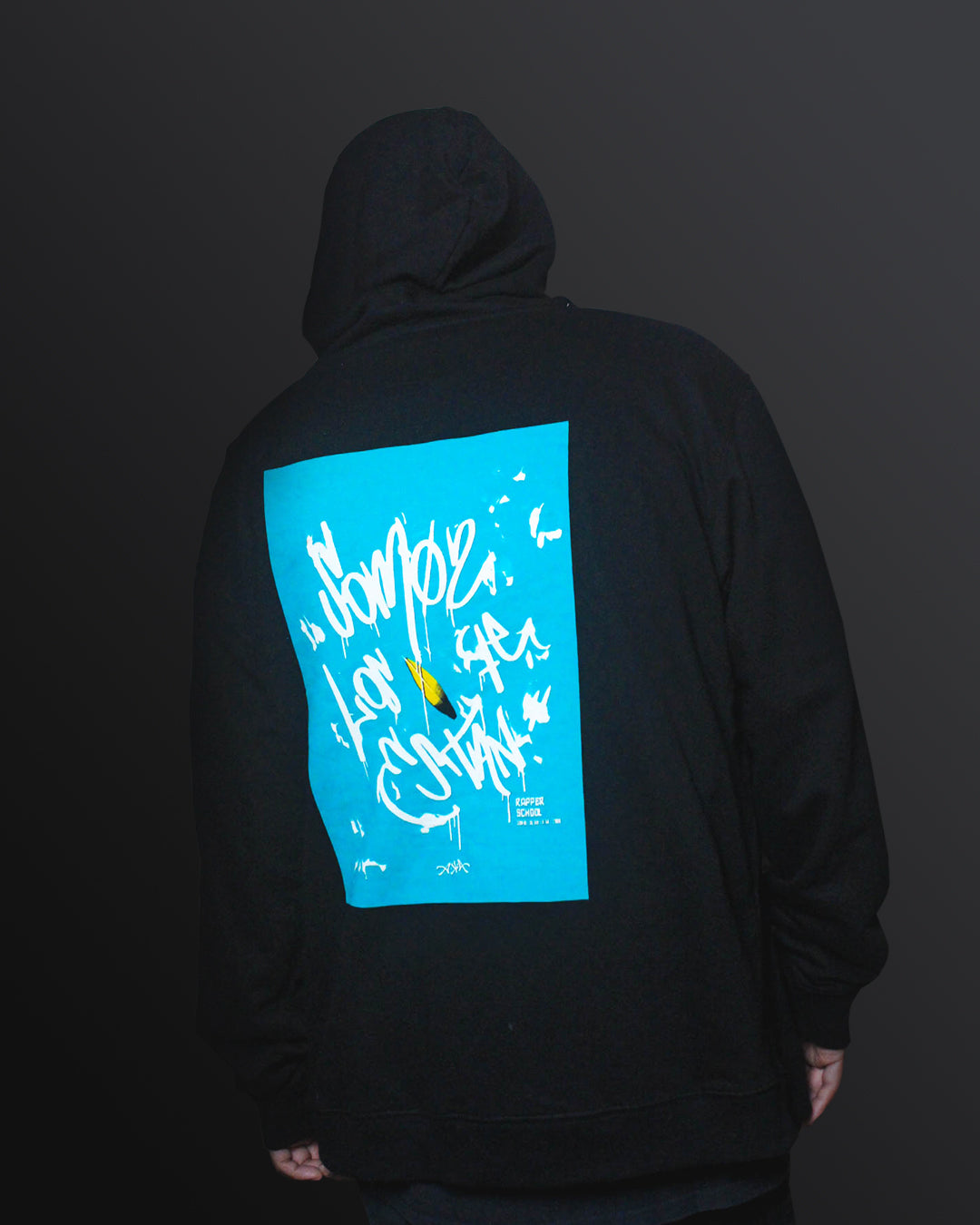 OVERSIZE HOODIE SOMOS LOS QUE ESAN 'RAPPER SCHOOL'