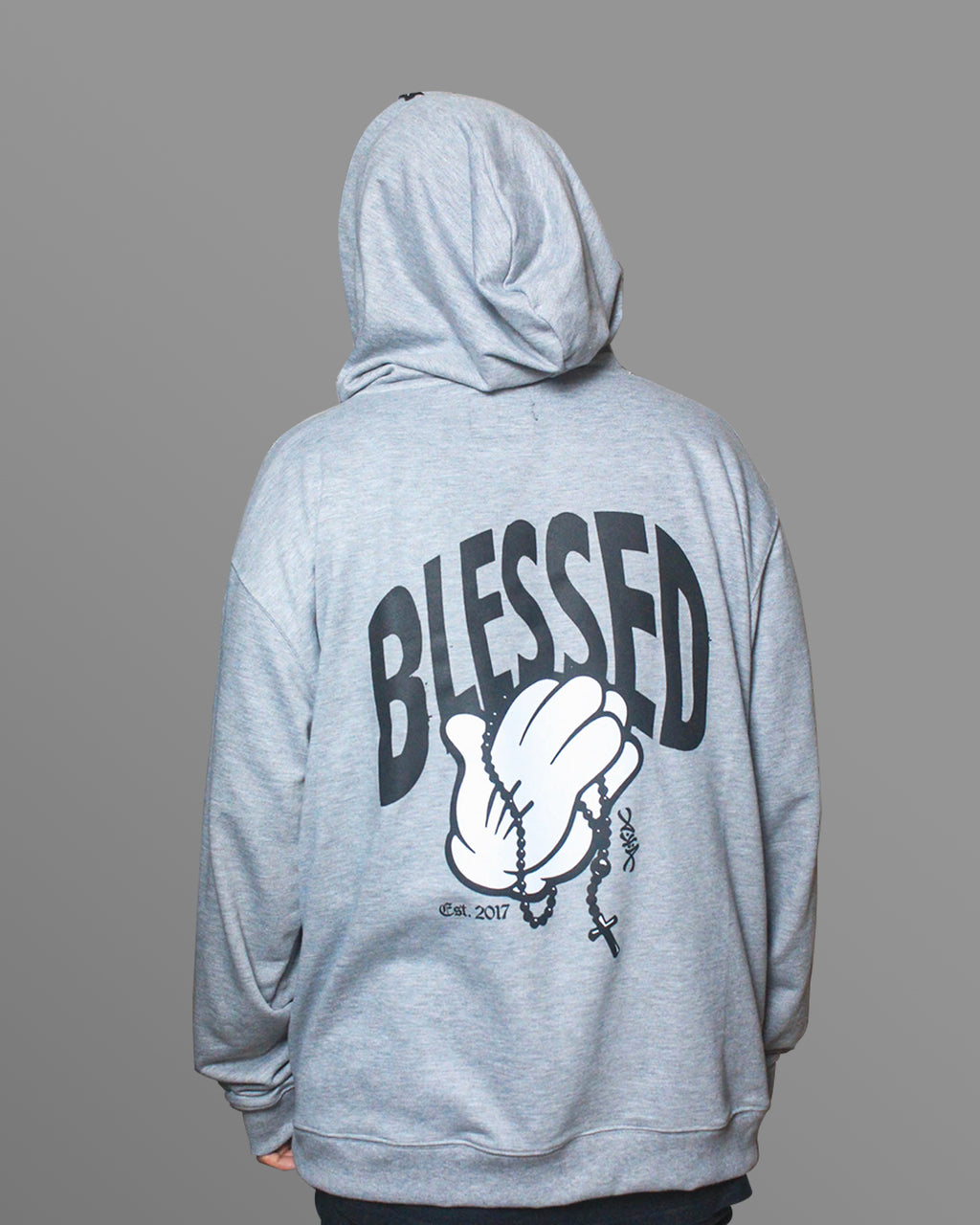 OVERSIZE HOODIE BLESSED