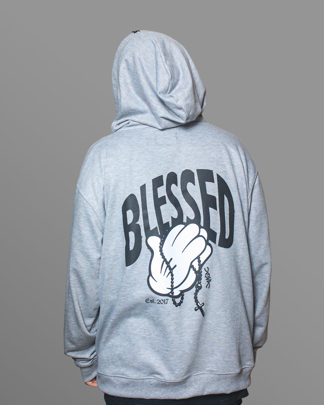OVERSIZE HOODIE BLESSED