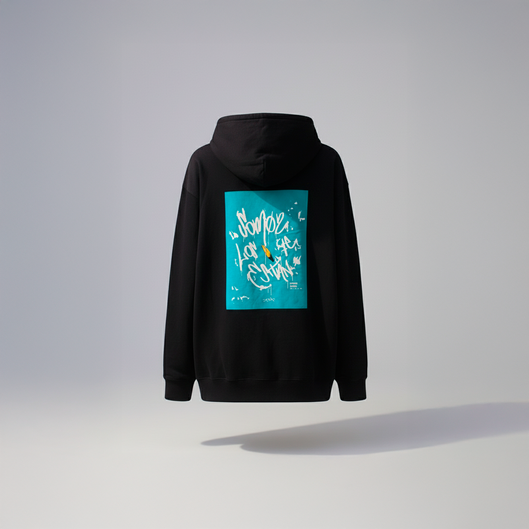 OVERSIZE HOODIE SOMOS LOS QUE ESAN 'RAPPER SCHOOL'