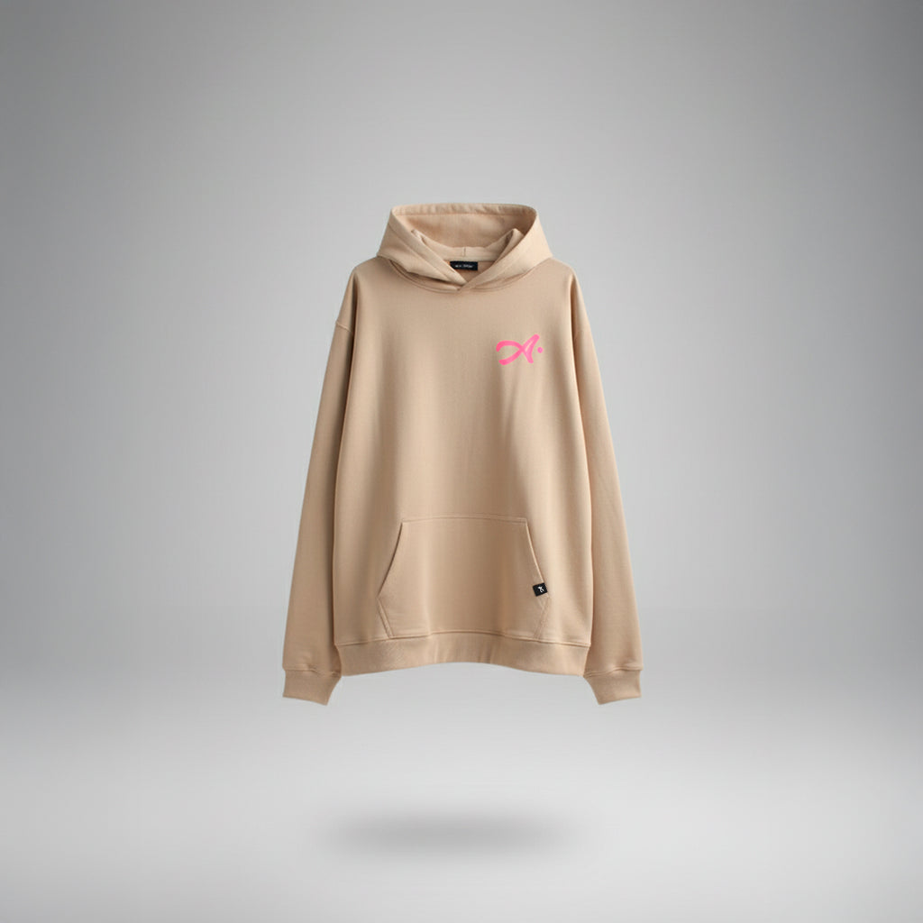 OVERSIZE HOODIE CREMA